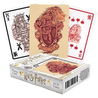 Aquarius Harry Potter Spielkarten Gryffindor, Mehrfarbig, 52439