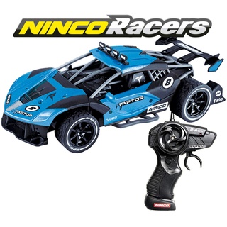 Ninco - Ferngesteuertes Auto fur Kinder | Raptor. Maßstab 1/16, Batterie und Ladegerät im Lieferumfang enthalten, 2,4 GHz. + 6 Jahre. (NH93166), Blau