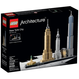LEGO® Konstruktionsspielsteine LEGO® Architecture 21028 New York City, (598 St)