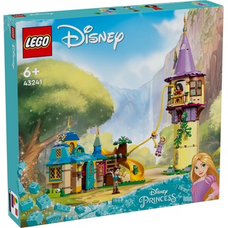 LEGO® Konstruktionsspielsteine Disney 43241 Rapunzels Turm und die Taverne „Zum Quietscheentchen“ bunt