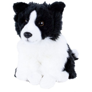Uni-Toys Kuscheltier Border Collie schwarz weiß 31 cm Kuscheltier Uni-Toys (Hunde, Plüschcollie)