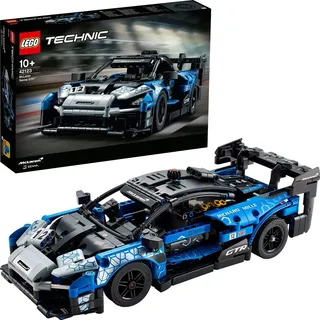 LEGO 42123 Technic McLaren Senna GTR, Modellbausatz, Spielzeugauto, Rennauto, Rennwagen-Bauset, Modellauto für Kinder ab 10 Jahren - Bunt