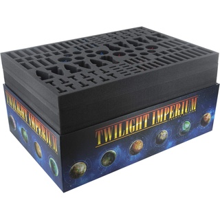 Feldherr Schaumstoff-Set kompatibel mit Twilight Imperium 4. Edition - Brettspielbox