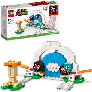 LEGO 71405 Super Mario Fuzzy-Flipper – Erweiterungsset, Spielzeug zum kombinieren mit Mario, Luigi oder Peach Starterset - Grau