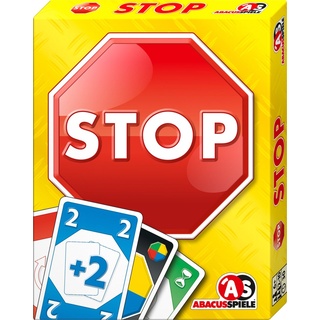 ABACUSSPIELE 08011 - Stop, Kartenspiel, Yellow