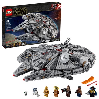 LEGO Star Wars 75257 Millennium Falcon Bauspielzeug-Set für Kinder, Jungen und Mädchen ab 9 Jahren, 1353 Teile