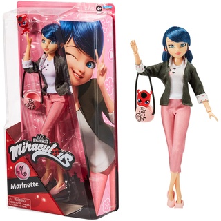 BANDAI - Miraculous Ladybug - Ankleidepuppe 26 cm - Marinette - P50005