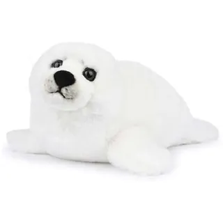 WWF - ECO Plüschtier - Robbe (weiß, 38cm) Kuscheltier Stofftier nachhaltig Seal