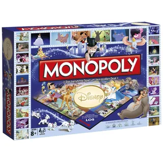 Monopoly Disney Classic's - Erlebt spielerisch den Zauber der Disney-Filme! | Gesellschaftsspiel | Familienspiel | Brettspielklassiker |