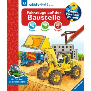 Fahrzeuge auf der Baustelle, Kinderbücher von Sebastian Coenen