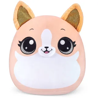 Coco Surprise Coco Squishies Mochi der Corgi, ultraweiche Plüschtiere, 30 cm, süßes Kuscheltier, Kuschelplüsch (Corgi)