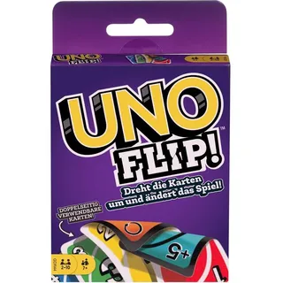 Mattel® Spiel Mattel UNO Flip!, Kartenspiel bunt