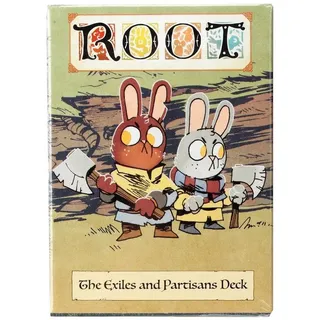 Leder Games Spiel, Root - The Exiles and Partisans Deck englisch