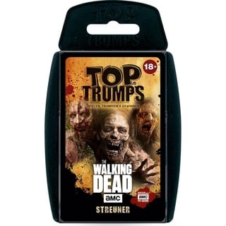 Top Trumps The Walking Dead AMC Quartettspiel Kartenspiel Quartett Karten Spiel