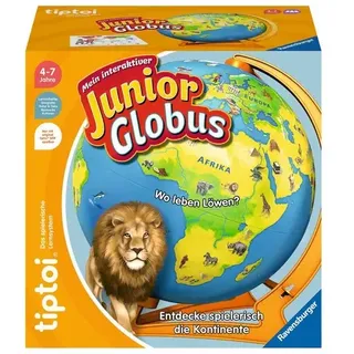 Ravensburger tiptoi - Mein interaktiver Junior Globus - Kinderspielzeug ab 4 Jahren