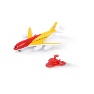 Dickie Toys - Decken-Flugzeug (18 cm) „Sky Flyer batteriebetriebener Deckenflieger mit Aufhängung für die Decke Spielzeug Kinder ab 3 Jahren, Mehrfarbig