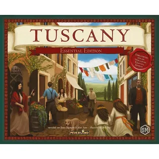 Viticulture - Tuscany Essential Edition (Spiel-Zubehör) von Jamey Stegmaier / Feuerland Spiele / Spiele (außer Software)