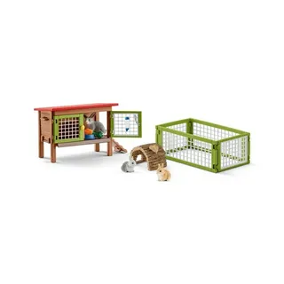 Schleich® Spielfigur Kaninchenstall