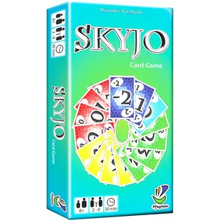 Magilano SKYJO, unterhaltsame Kartenspiel für Jung und Alt spaßige und amüsante Spieleabende im Freundes- und Familienkreis.
