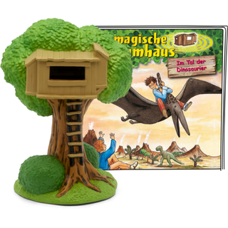 Tonies Hörfigur Das Magische Baumhaus im Tal der Dinosaurier | Ab 8 Jahren, Magnethaftend, NFC-Chip, Kunststoff