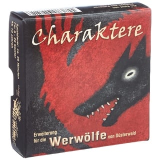 Asmodee Werwölfe von Düsterwald - Charaktere, Erweiterung, Partyspiel, Deutsch