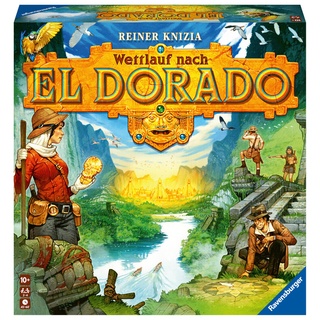 Ravensburger 26457 - Wettlauf Nach El Dorado '23  Strategiespiel  Spiel Für Erwachsene Und Kinder Ab 10 - Taktikspiel Geeignet Für 2-4 Spieler
