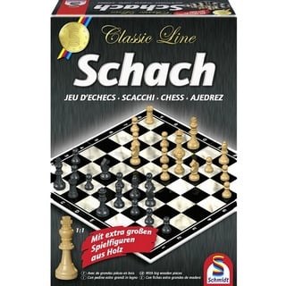 Schmidt Spiele Spiel Schmidt Spiele Classic Line: Schach, Brettspiel bunt