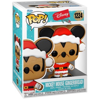 Funko Pop! Disney: Holiday - Santa Mickey Mouse - Lebkuchen - Vinyl-Sammelfigur - Geschenkidee - Offizielle Handelswaren - Spielzeug Für Kinder und Erwachsene - Modellfigur Für Sammler und Display