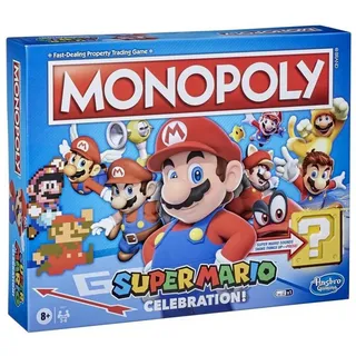 Hasbro Spiel E9517100 Monopoly Super Mario Celebration