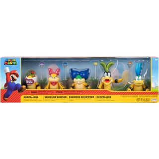 Nintendo Super Mario Figuren Koopa Set 5er Pack, 6,5 cm