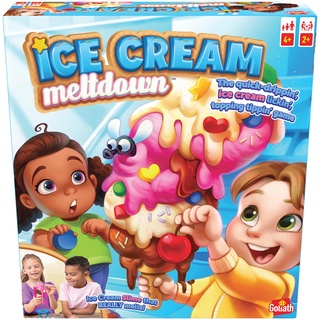 Goliath Ice Cream Meltdown, Brettspiel für Kinder ab 4 Jahren, Gesellschaftsspiel für 2 bis 4 Spieler