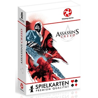 Winning Moves 30546 Number 1 Spielkarten - Assassins Creed, Kartenspiel