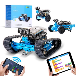Makeblock mBot Ranger Roboter Programmierbarer 3 in 1, Geschenke für Kinder, Roboter Kinder Fernsteuerung, Programmierung Scratch/Arduino, Lernspiel STEM Spielzeug Programmieren Lernen