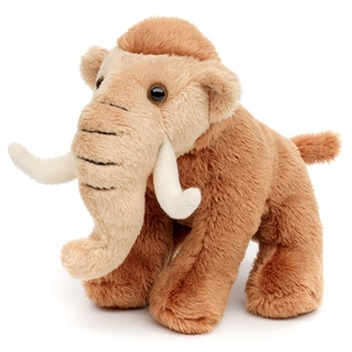 Uni-Toys - Mammut Plushie - 13 cm (Länge) - Plüsch-Elefant, prähistorisches Wildtier - Plüschtier, Kuscheltier