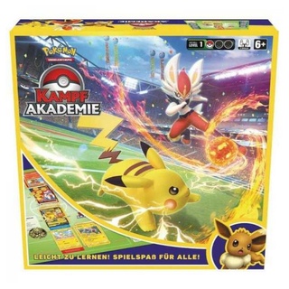 Nintendo Sammelkarte Pokemon Kampf Akademie - Sammelkartenspiel Deutsch, 3 Decks: Liberlo-V Pikachu-V Evoli-V