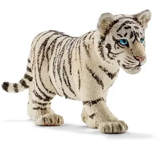 Tiger cub. white