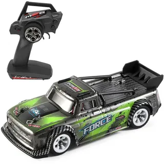 WLtoys 284131 RC Auto 1:28 Short Truck Car 2.4GHz RC Rennauto 30km/h High Speed Kinder Geschenk RTR mit Metallgehaeuse