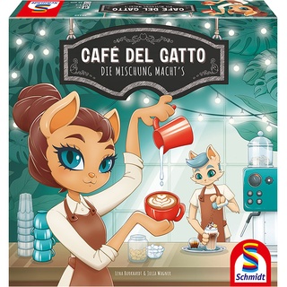 Schmidt Spiele Legespiel "Café del Gatto" - ab 8 Jahren
