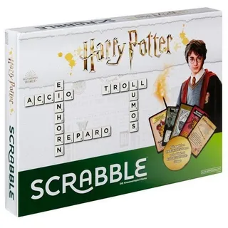 Mattel® Spiel, Familienspiel MTLGMG29 - Scrabble Harry Potter, Brettspiel für 2 bis 4..., Familienspiel bunt
