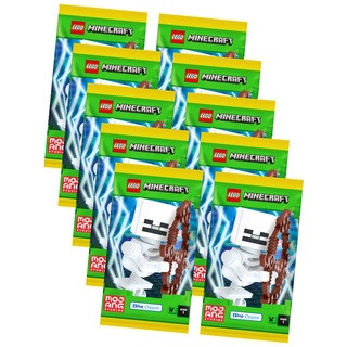 Blue Ocean Sammelkarte Lego Minecraft Karten Serie 1 - Sammelkarten Trading Cards (2024) -, Lego Minecraft Karten Serie 1 - 10 Booster Karten