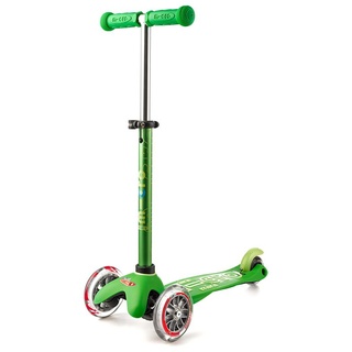 Mini Micro DELUXE green Tretroller Kinder Scooter Grün