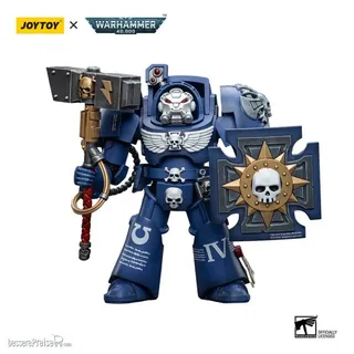 Joy Toy JT6687 - Warhammer 40k Actionfigur 1/18 Ultramarines Terminators Brother Acastian 12 cm