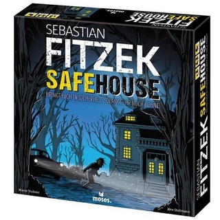 Moses. Verlag Spiel, Familienspiel MOS90288 - Sebastian Fitzek "Safehouse", 2-4 Spieler, ab..., Rätselspiel bunt