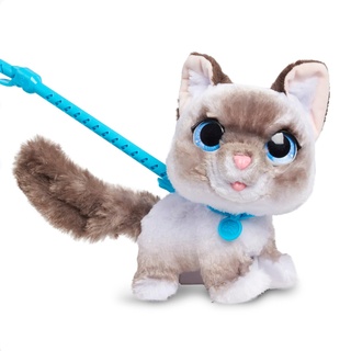 Just Play Furreal Wag-A-Lots Kitty Interactive Toy, 8-inch Walking Plush Cat with Sounds, Kids Toys for Ages 4 Up by Just Play, 22.86