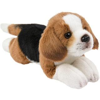 Teddys Rothenburg Beagle Kuscheltier Hund liegend 28 cm Kuscheltier