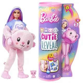 Barbie Cutie Reveal Cozy Cute Serie - Teddybär