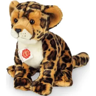 HERMANN TEDDY 90472 Leopard sitzend 27 cm