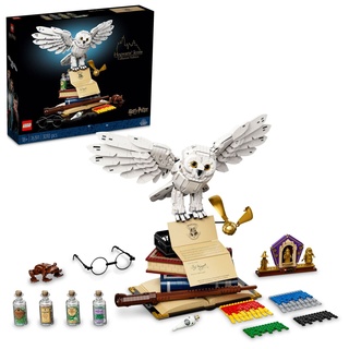 LEGO Harry Potter Hogwarts Icons - Collectors' Edition 76391 Sammlerstück 20 Jahre Jubiläum Set für Erwachsene (3010 Teile)