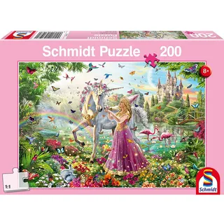 Schmidt Spiele 200tlg. Puzzle "Schöne Fee im Zauberwald" - ab 8 Jahren