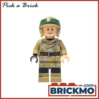 LEGO Bricks Minifigures Star Wars Luke Skywalker Dark Tan Endor Outfit Helmet sw1266